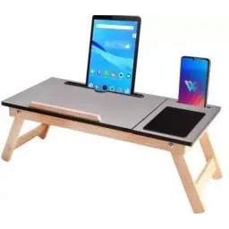 IBS Dark Grey Mattee Finish Wood Portable Laptop Table-picture-35