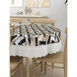 IC ICONIC CHOICE Black & White Printed Table Cover-picture-11
