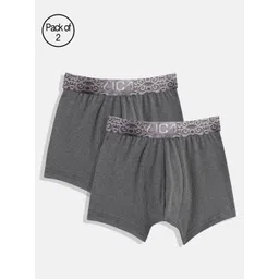 IC4 Boys Pack of 2 Charcoal Grey Trunks 0C2004P2-picture-21