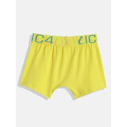 IC4 Boys Pack Of 2 Yellow Solid Trunks image 2
