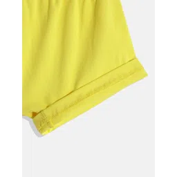 IC4 Boys Pack Of 2 Yellow Solid Trunks image 4