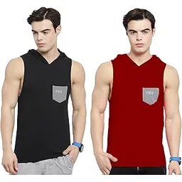 ic4 Men's Hooded Vest Combo Pack of 2-picture-22