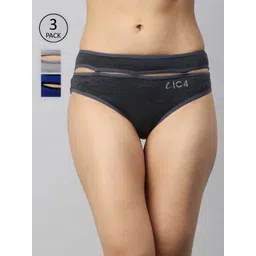 IC4 Women Pack of 3 Designer Bikini Briefs 0CGRB1007P3-picture-24