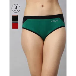 IC4 Women Pack of 3 Designer Hipster Briefs 0BMR1006P3-picture-26