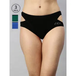 IC4 Women Pack Of 3 Mid-Rise Printed Designer Briefs 0BMRB1004P3-picture-37