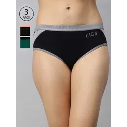 IC4 Women Pack Of 3 Mid-Rise Printed Hipster Briefs 0NMB1006P3-picture-28
