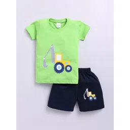 IcePie Boys Printed T-shirt with Shorts-picture-20