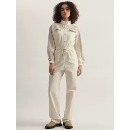 Iconic Beige Baggy Fit Jumpsuit-picture-39