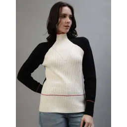 Iconic Black Color-Block Sweater-picture-18