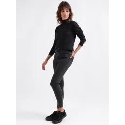 Iconic Black Cotton Sweater image 4