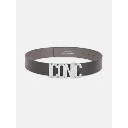 Iconic Black Solid Belt with Push Pin Buckle-picture-44