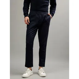 Iconic Men Mid-Rise Slim Fit Cotton Chinos Casual Trousers-picture-33