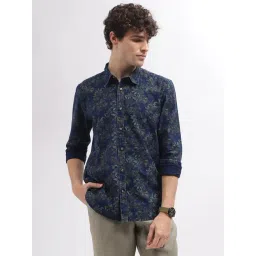Iconic Men Printed Regular Fit Cotton Shirt-picture-34