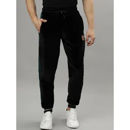 Iconic Men Regular Fit Mid Rise Joggers-picture-12