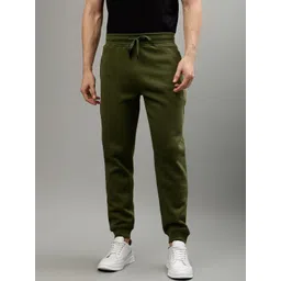 Iconic Men Regular Fit Mid-Rise Plain Cotton Joggers-picture-13