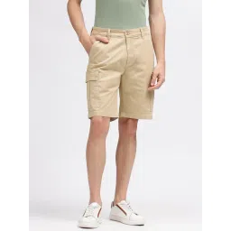 Iconic Men Solid Regular Fit Cotton Shorts-picture-29