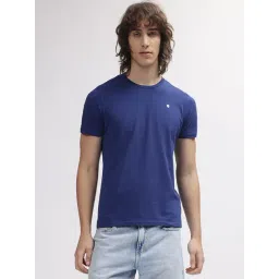 Iconic Men Solid Regular Fit Cotton T-shirt-picture-44