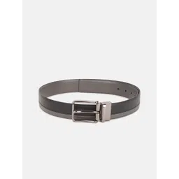 Iconic Men Textured Leather Belt-picture-19