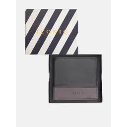 Iconic Men Textured Leather Two Fold Wallet-picture-26