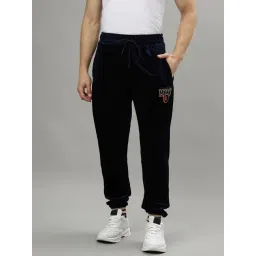 Iconic Men Textured Regular Fit Polyester Track Pants-picture-11