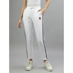 Iconic White Striped Track Pants-picture-23