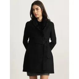 Iconic Women Single Breasted Regular Fit Overcoat-picture-35