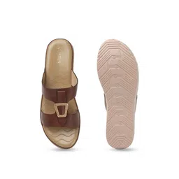 ICONICS Buckled Double Straps Flatform Heels image 3