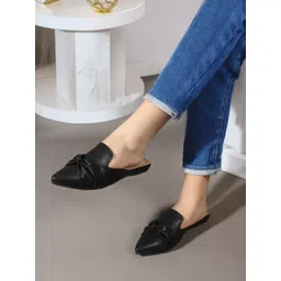 ICONICS Women Mules with Bows Flats-picture-10