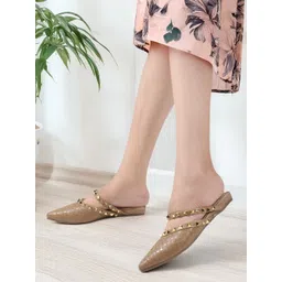 ICONICS Women Textured Mules-picture-34