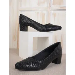 Iconics Women's Black Casual Pumps-picture-18