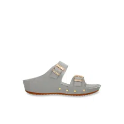 Iconics Women's Grey Casual Wedges-picture-23