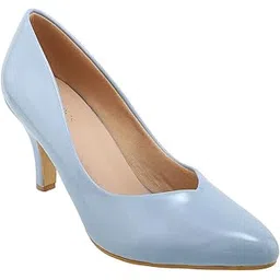 iconics Women's Solid Pointed Toe Kitten Heel Pumps-picture-29