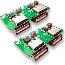 Icstore C-Type USB Port to Type A Module/Board kit, Power Supply, 5V Input for Charging 3.7V Lithium-ion Rechargeable 1A Mobile Phone Charger/Adapter, LED Indicator, up to 5000mah. Green. (Pack of 4)-picture-15