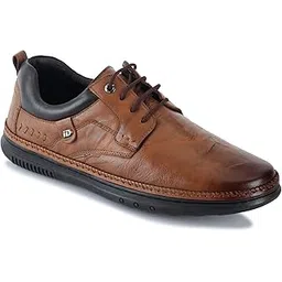 id Lace-Up Dual Shade Casual Shoes for Men-picture-21