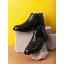 ID Men's Black Casual Boots-picture-18
