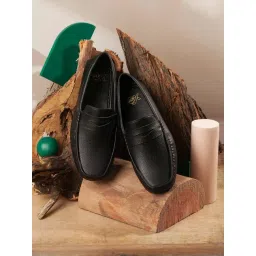 ID Men's Black Casual Loafers-picture-28