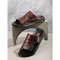 ID Men's Black Casual Sandals-picture-21