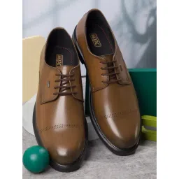 ID Men's Brown Derby Shoes-picture-21