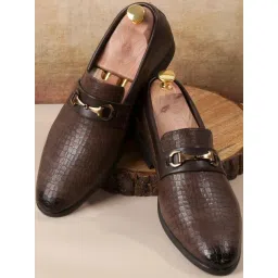 ID Men's Brown Formal Loafers-picture-28