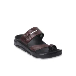 ID Men's Brown Toe Ring Sandals image 3