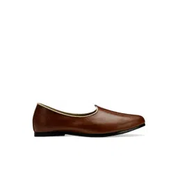 ID Men's Regular Tan Casual Juttis-picture-41