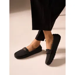 ID Women's Black Casual Loafers-picture-26