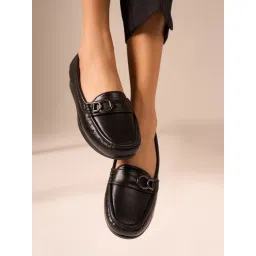 ID Women's Black Casual Loafers-picture-30