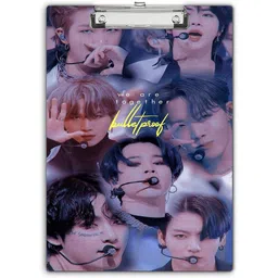 ideal foz BTS_004" Theme Exam Board,ExamPad,Clipboard WritingPad for Kids,Students etc-picture-10