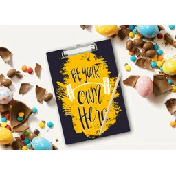 ideal foz "MOTIVATIONAL" Printed Exampad/Clipboard for kids, students, office use etc_014 image 4