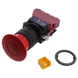 IDEC Emergency Stop Switches / E Stop SWITCH, EMERGENCY STOP, 1NC, 600VAC, HW1B-Y2F01-R-picture-31