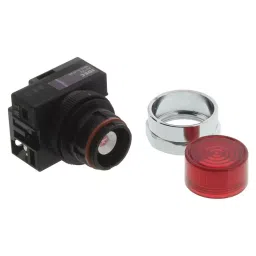 IDEC Panel Mount Indicator, Led, 22Mm, Red, 24V, Apw199D-R-24V-picture-25