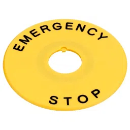 IDEC Switch Legend Plates NAMEPLATE, E-STOP SWITCH, HAAV4-27.-picture-26