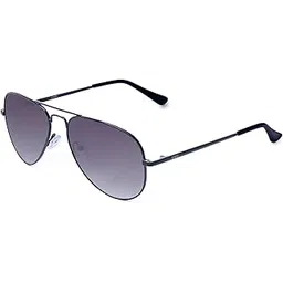 idee 100% UV protected sunglasses for Unisex | Size- Large | Shape- Aviator | Model- IDS2500C15SG (Shiny Black)-picture-25