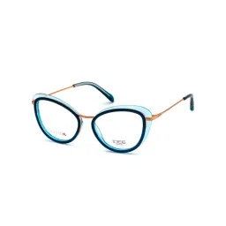 IDEE Blue Rectangular Eye Frames for Women-picture-42